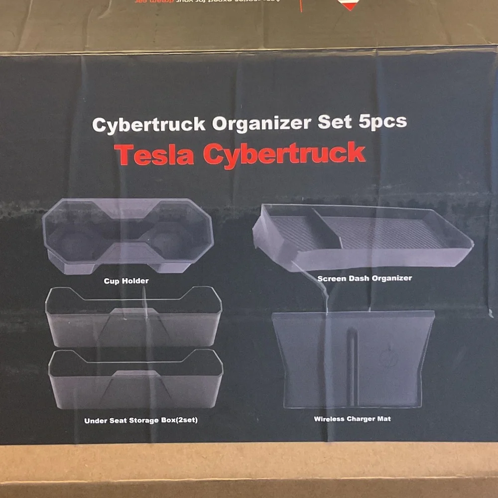 Tesla Cybertruck Organizer Set -
